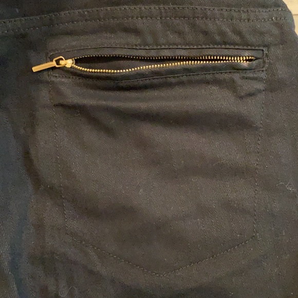 Talbots Black Crop Jeans Womens Size 12 - Picture 10 of 13